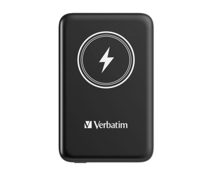 Powerbank Verbatim Charge 'n' Go Magnetic Wireless Power Bank 10000mAh czarny